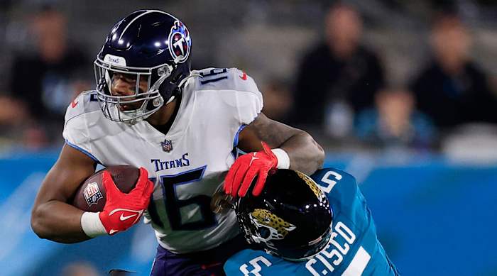 Tennessee Titans wide receiver Treylon Burks